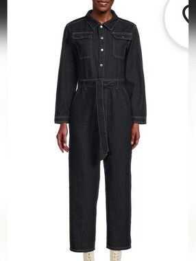 Lea & Viola Denim Jumpsuit Size XS